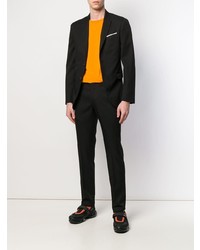 Черный костюм от Neil Barrett