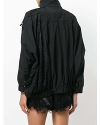 Женский черный кружевной бомбер от Almaz