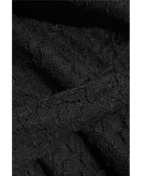 Черный кружевной комбинезон с шортами от Diane von Furstenberg