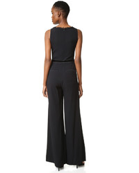 Черный кружевной комбинезон от Rachel Zoe