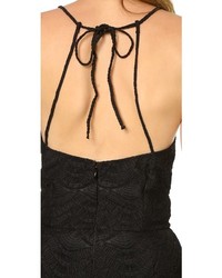 Черный кружевной комбинезон от Saylor