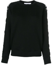 Женский черный кружевной свитер от IRO