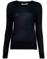 Женский черный кружевной свитер от Jason Wu