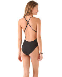 Черный купальник от Norma Kamali