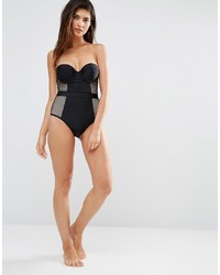 Черный купальник от Wolfwhistle