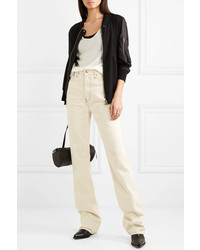 Женский черный легкий бомбер от Rick Owens