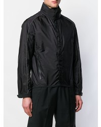 Мужской черный легкий бомбер от Prada