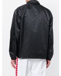 Мужской черный легкий бомбер от MSGM