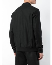 Мужской черный легкий бомбер от Thamanyah