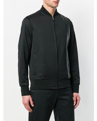 Мужской черный легкий бомбер от Valentino