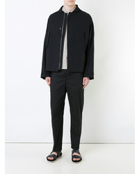 Мужской черный легкий бомбер от Lemaire