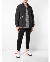 Мужской черный легкий бомбер от Palace