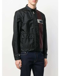 Мужской черный легкий бомбер от Prada