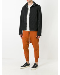 Мужской черный легкий бомбер от Rick Owens DRKSHDW