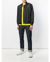 Мужской черный легкий бомбер от U.P.W.W.