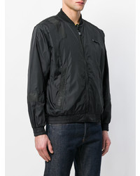 Мужской черный легкий бомбер от U.P.W.W.