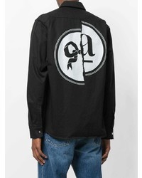 Мужской черный легкий бомбер от Soulland