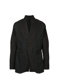 Мужской черный льняной пиджак от Abasi Rosborough