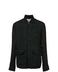 Мужской черный льняной пиджак от Aleksandr Manamis