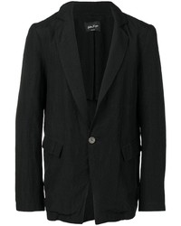 Мужской черный льняной пиджак от Andrea Ya'aqov
