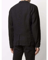 Мужской черный льняной пиджак от Transit