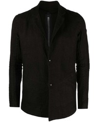 Мужской черный льняной пиджак от Isaac Sellam Experience