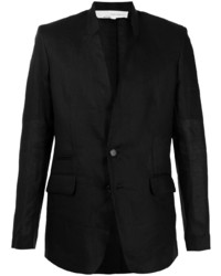 Мужской черный льняной пиджак от Isabel Benenato