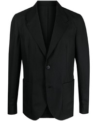 Мужской черный льняной пиджак от Neil Barrett