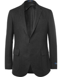 Мужской черный льняной пиджак от Polo Ralph Lauren