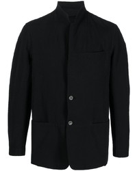 Мужской черный льняной пиджак от Sease
