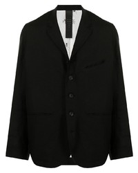 Мужской черный льняной пиджак от The Viridi-anne
