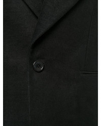 Мужской черный льняной пиджак от Ann Demeulemeester