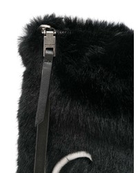 Черный меховой клатч от Givenchy