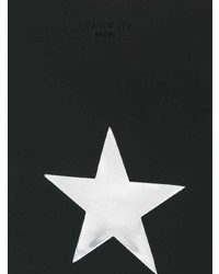 Мужской черный мужской клатч со звездами от Givenchy