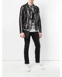 Мужской черный мужской клатч от Balmain