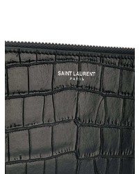 Мужской черный мужской клатч от Saint Laurent
