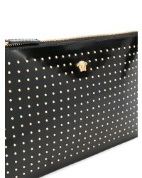 Мужской черный мужской клатч от Versace