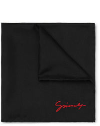 Черный нагрудный платок от Givenchy