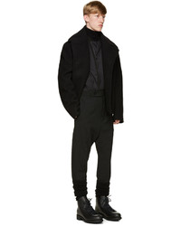 Мужской черный нейлоновый бомбер от Oamc