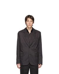 Мужской черный нейлоновый пиджак от Acne Studios