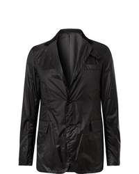 Мужской черный нейлоновый пиджак от Sacai