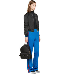 Женский черный нейлоновый рюкзак от Versace