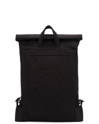 Мужской черный нейлоновый рюкзак от Moncler Genius