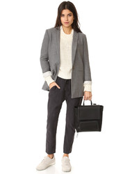 Женский черный нейлоновый рюкзак от DKNY