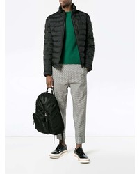 Мужской черный нейлоновый рюкзак от Prada