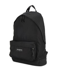 Мужской черный нейлоновый рюкзак от Balenciaga