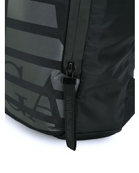 Мужской черный нейлоновый рюкзак от Emporio Armani
