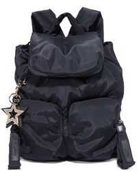 Женский черный нейлоновый рюкзак от See by Chloe