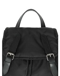 Женский черный нейлоновый рюкзак от Burberry
