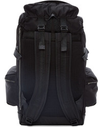 Мужской черный нейлоновый рюкзак